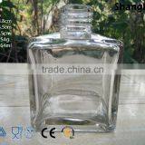 150ml Clear Square Parfume Glass Incense Aroma Reed Diffuser thumbnail-2