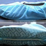 China hubei supplier Disposable overshoes blue non woven non skid shoecover