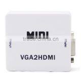 VGA to HDMI Converter Video Box 1080p for DVD PC HDTV thumbnail-4