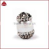 Wholesale Natural Freshwater Pearl Beads With Rhine Stone Paved, Freshwater Pearl Jewelry Quality Choice thumbnail-2