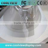 Free Shipping Auto Adhesive Transparent(clear) Rear Projection Screen Film for Glass, Fashion Shop Window Display Foil thumbnail-3