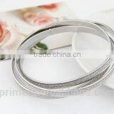 Fashion Discount Three Circle Matte Silver Gold Bracelets Wrapped Bangles thumbnail-6