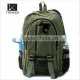 Customize Young Travel Camping Hiking Sports Canvas Backpack Bag