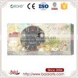 Old Design Special Number Pattern Black Logo Printing Round Wall Clock thumbnail-1