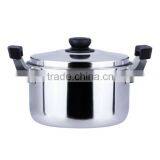 Multifunction Stainless Steel Non Stick Soup Pot With Double Handle