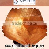HIMALAYAN SALT LAMP - BAMBOO TENT SHAPE