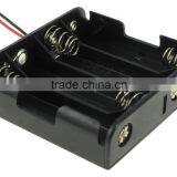 High Quality 4 "AA" Battery Holder With Leads ,BH348 Battery Holder