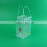 2016 Hot Sale pp Plastic Wine Bag Plastic Bag Carrying Handle for Drinks thumbnail-2