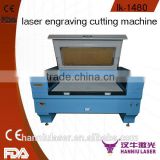 water cooling fabric 1400*800mm LK-1480 3D laser engraving machine
