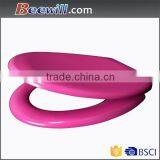 Custom Glitter Family Colored Round Soft Urea Toilet Seat thumbnail-2