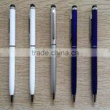 Thin Twist Metal Ball Pen With Stylus Touch Screen Quality Choice thumbnail-1