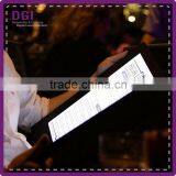 Hospitality Custom Cover Restaurant Corkscrew /used Restaurant Equipment/ Menu Card (Patent 2014-2-0239452.0) thumbnail-3