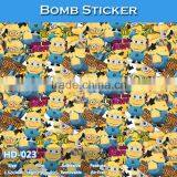 HD-027 CARLIKE Air Bubble Free Bomb Sticker Car Wrap Material thumbnail-5