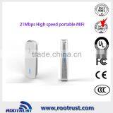 Pocket wireless wifi router with battery & RJ45,sim card slot A16D