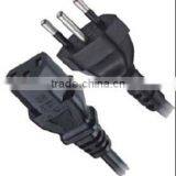 3 Pin Brazil Inmetro Power Plug thumbnail-1