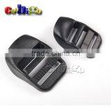 Plastic Black Ladder Lock Slider Buckles Backpack Straps Webbing 26mm #FLC142-B1/B2