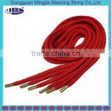 Piece Dye Quality Custom Color 5mm Round Cotton Cord With Metal Aglets thumbnail-1