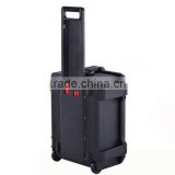 Hard solid portable travel Hard Plastic plywood gun carry cases with wheel_1000002121
