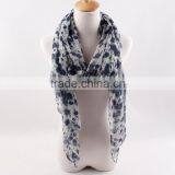 Wholesale Cheap Poly Chiffon Scarf,Lady Scarf,Fashionable Lady Scarf thumbnail-3