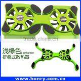 2016 Hot Selling 2 Fans Laptop Cooling Pad / Folding Laptop Cooler / USB Laptop Cooler thumbnail-3