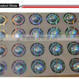 Holographic Sticker With Lens Effect Waranty Hologram Stickers in Sheet