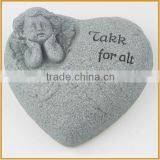 Polyresin Angel Figurines With Heart