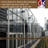 Greehouse aluminium profile with competitive price