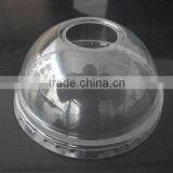 Supply food grade clear PET dome lid,food grade clear PET dome lid,food grade ice cream cup lids