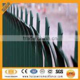 Direct factory China made galvanized & power coated palisade fencing