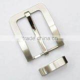 Men's Metal Pin Belt Buckle With Clip