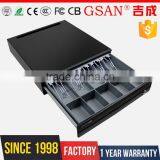 GS-4046 Metal High Quality Orbital Cash Box 5 Bills 5 Coins POS Cash Drawer thumbnail-2