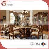 High Quality Antique Solid Wood 6 Seater Dining Table A20 thumbnail-2