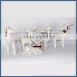 Festive & Party Supplies Ceramic Santa Reindeer for Christmas Decorating thumbnail-3