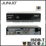 JUNUO Shenzhen Manufacture OEM H.264 MPEG4 HD Mstar Chile Digital tv Converter Set Top Box