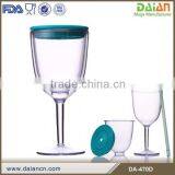 Cup Inside Double Wall With Lid Acrylic Wine Tumbler thumbnail-3