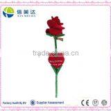 Plush Valentine's Day Large 6ft Rose Toy With Custom Words thumbnail-1