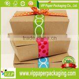 WHOLESALE DECORATIVE PAPER FOOD STORAGE BOX