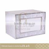JB14-03 Crystal Frame Night Stand in Bedroom From JL&C Luxury Home Furniture Latest Designs (China Supplier) thumbnail-3