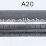 Rubber Speed Hump/Speed Bump A20 With One Channel Cable Protector
