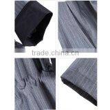 Women's V Neck Long Pants Jumpsuit Overall With Waist Rope L1271 thumbnail-4