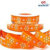 Guangzhou Rgb Packing co 2015 New Products Christmas Grosgrain Flower Pattern Ribbon thumbnail-4