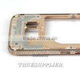 New Design for Samsung Rose Gold Middle Plate With Diamond for Samsung s6 Grand Housing thumbnail-2