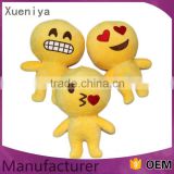 China Cheap Newest Kids Toys Wholesale Custom Plush Soft Emoji Doll