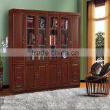 Solid Wooden Bookshelf For Modern Living Room Furniture thumbnail-5