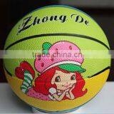 Promotion Small Rubber Basketball Ball thumbnail-5