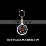 Customized Plastic Key Chain With Metal Keyring thumbnail-1