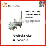 hot sale VIE truck foot brake valve