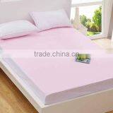 Pakistan Designed Fitted Pink Cotton Terry Waterproof Bed Sheets