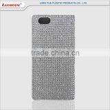 Factory Price Luxury Wallet Stand Diamond Bling Leather Case thumbnail-3