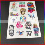 Custom Halloween Scratching Temporary Tattoo Stickers thumbnail-1